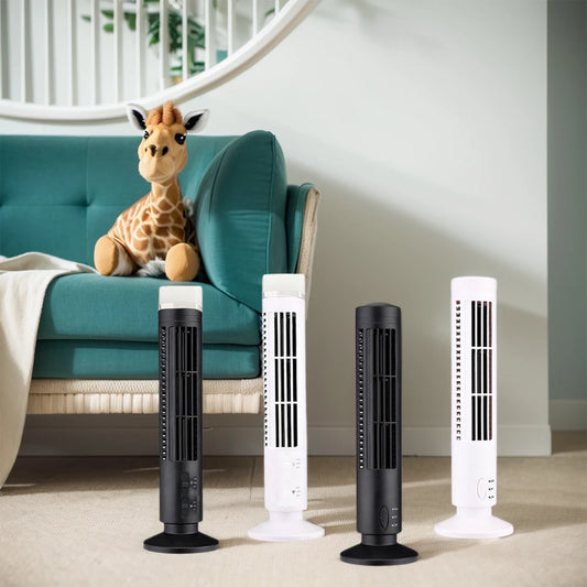 LED Tower Bladeless Cooling Fan
