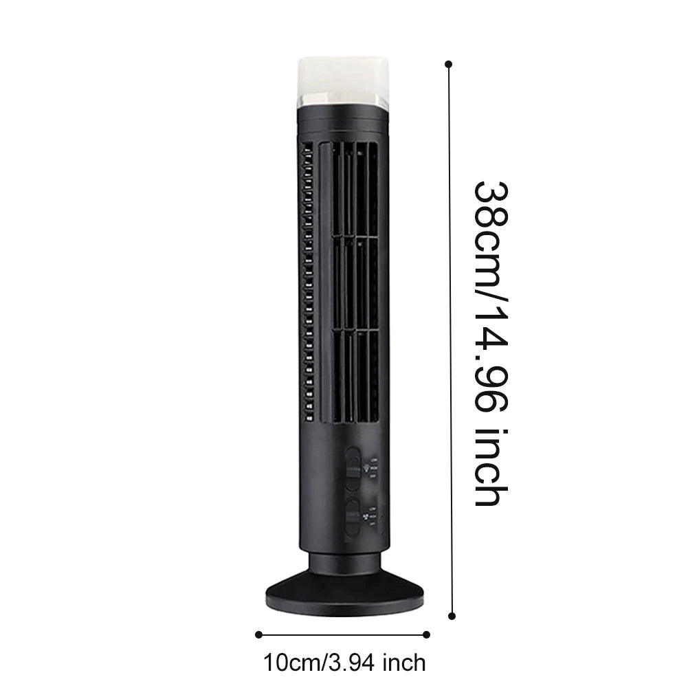 LED Tower Bladeless Cooling Fan