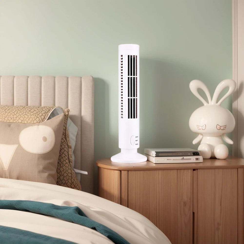 LED Tower Bladeless Cooling Fan