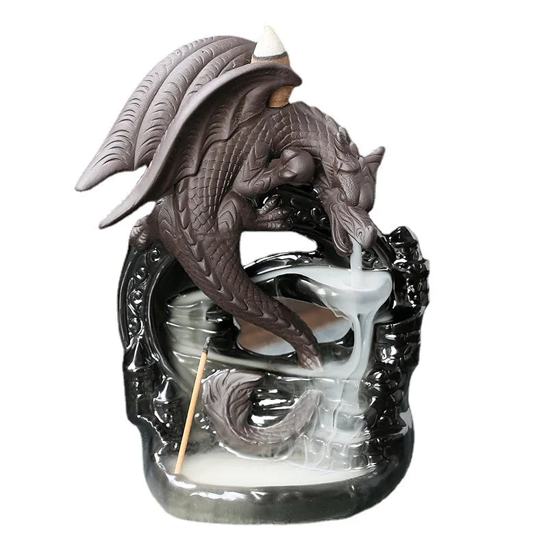 Incense burner for meditation and Zen-inspired home decoration